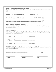 Form 25A-310 Dot&amp;pf Training Program Request - Alaska, Page 4