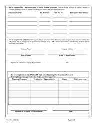 Form 25A-311 Training Utilization Report - Alaska, Page 2