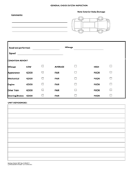 Sef Check out/In and Assignment Relocation Sheet - Alaska, Page 2