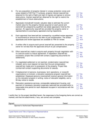 Attachment 4 Sponsor Certification for Real Property Acquisition - Alaska, Page 2