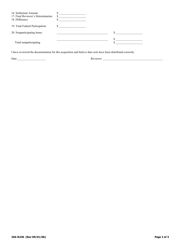 Form 25A-R230 Parcel Review Report - Alaska, Page 2