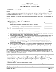 Form 25A-R604 Acquisition Incentive Program - Alaska, Page 3