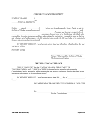 Form 25A-R668 Partial Release of Mortgage (Corporate/Total Property) - Alaska, Page 2