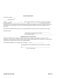 Form 25A-R680 Subordination Agreement - Alaska, Page 2