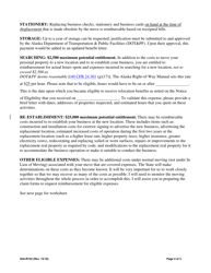 Form 25A-R742 Benefit Letter (Business) - Alaska, Page 2