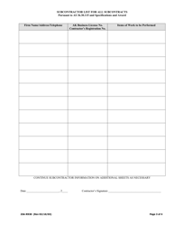 Form 25A-R930 Specifications and Award for Demolition of Structures - Alaska, Page 3