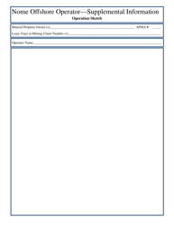 Nome Offshore Operator - Supplemental Information - Alaska, Page 3