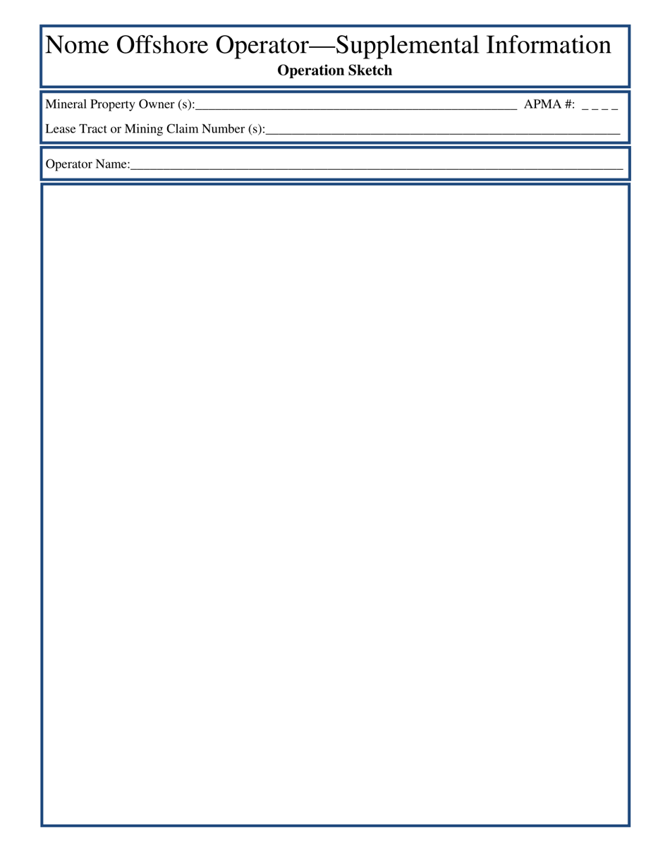 Nome Offshore Operator - Supplemental Information - Alaska, Page 3