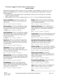 Form IDD-04 Developmental Disabilities (DD) Registration and Review - Alaska, Page 4