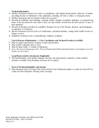 Ali/Apdd/Ccmc Initial Application Requirements Care Coordinator Checklist - Alaska, Page 2