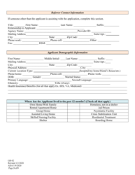 Form GR-02 Renewal Application for General Relief Assisted Living Care - Alaska, Page 3