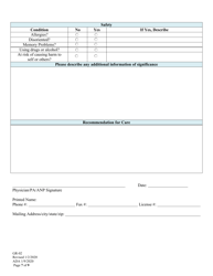 Form GR-02 Renewal Application for General Relief Assisted Living Care - Alaska, Page 7