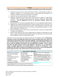 Form GR-01 Application for General Relief for Assisted Living Home Care Benefits - Alaska, Page 2