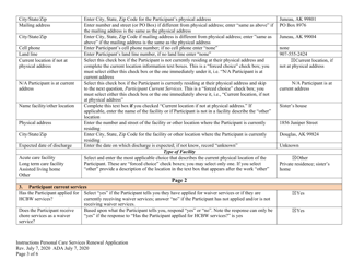 Instructions for Form PCA-08A Personal Care Services Renewal Application - Alaska, Page 3
