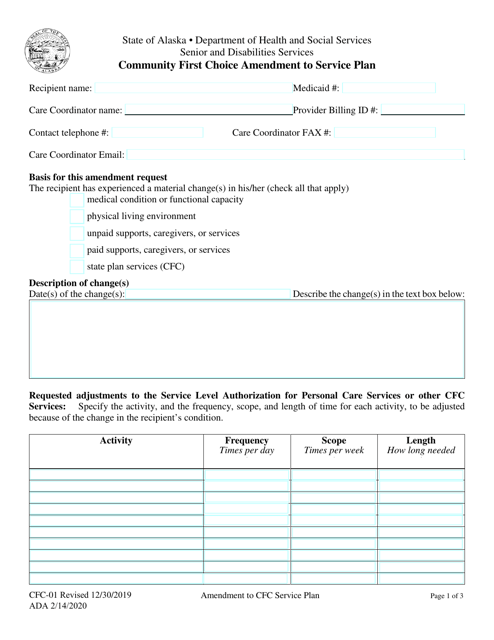 Form CFC-01  Printable Pdf