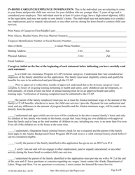 Form CC40 In-home Child Care Application - Alaska, Page 2