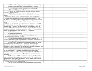 Form CC88 In-home Child Care Health and Safety Inspection Checklist - Alaska, Page 2