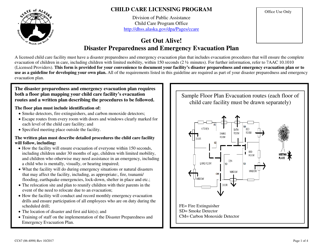Document preview: Form CC67 Get out Alive - Disaster Preparedness and Emergency Evacuation Plan - Alaska