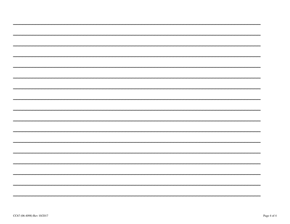 Form CC67 Get out Alive - Disaster Preparedness and Emergency Evacuation Plan - Alaska, Page 4