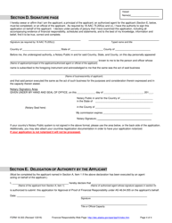 Form 18-303 Nontank Vessel and Railroad Financial Responsibility Application and Checklist - Alaska, Page 5