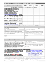 ADEC Form 18-0511 Ust Operations Inspection Report - Alaska, Page 12