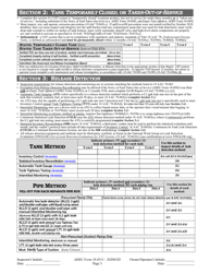 ADEC Form 18-0511 Ust Operations Inspection Report - Alaska, Page 3