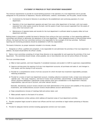 FDIC Form 6200/09 Application for Consent to Exercise Trust Powers, Page 4