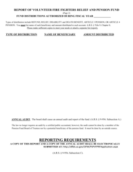 Report of Volunteer Fire Fighters Relief and Pension Fund - Arizona, Page 2