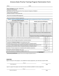&quot;Arizona State Priority Training Program Nomination Form&quot; - Arizona
