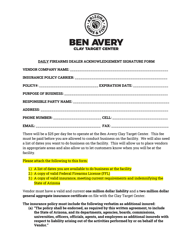 Document preview: Daily Firearms Dealer Acknowledgement Signature Form - Arizona