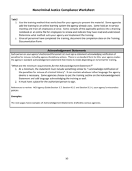 Noncriminal Justice Compliance Worksheet - Arizona, Page 11