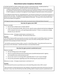 Noncriminal Justice Compliance Worksheet - Arizona, Page 4
