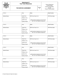 Attachment C Tow Service Agreement - Arizona, Page 4