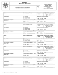 Exhibit C Personnel Resources - Arizona, Page 2