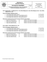 Attachment A Business Presence - Towing Services; Dps District 4, Yuma, La Paz, Maricopa Counties, Rural Geographic Towing Areas 1-6 - Arizona, Page 3