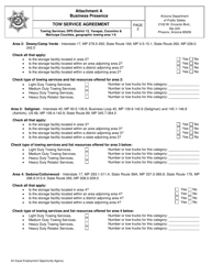 Attachment A Business Presence - Towing Services; Dps District 12, Yavapai, Coconino &amp; Maricopa Counties, Geographic Towing Area 1-6 - Arizona, Page 2