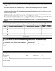 Form DPS802-03430 Passenger Request and Liability Waiver - Arizona, Page 2