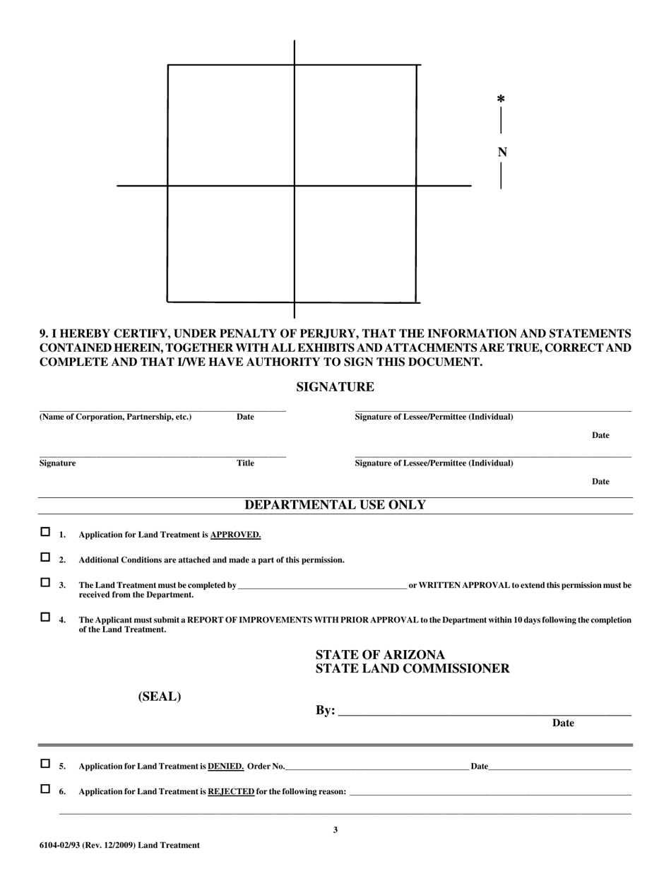 Land Treatment Application - Arizona, Page 5