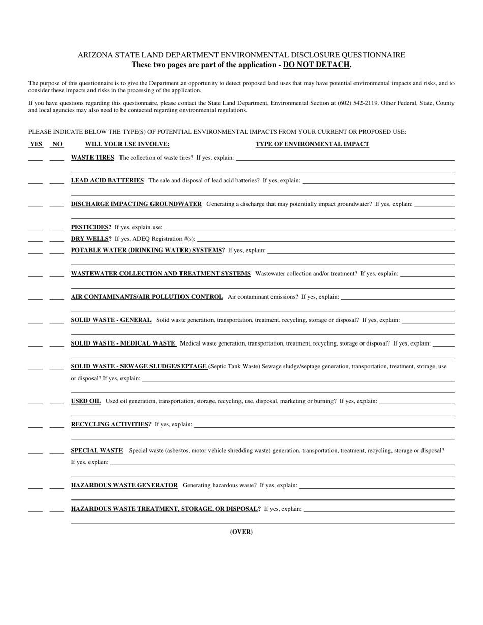 Land Treatment Application - Arizona, Page 6