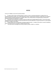 Application to Substitute Flood Damaged Acres Within an Active Management Area Pursuant to a.r.s. 45-465.01 - Arizona, Page 3