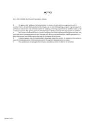 Form ADWR58-600 Notification of Change of Ownership of a Type 1 Non-irrigation Grandfathered Right - Arizona, Page 2
