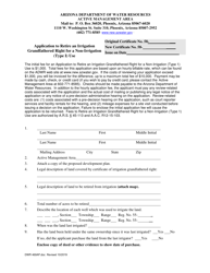 Form DWR469AP Application to Retire an Irrigation Grandfathered Right for a Non-irrigation (Type I) Use - Arizona
