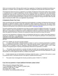 Application for Re-issuance of a Certificate of Assured Water Supply - Arizona, Page 2