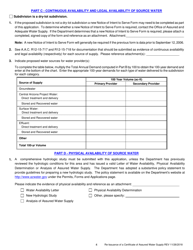 Application for Re-issuance of a Certificate of Assured Water Supply - Arizona, Page 5