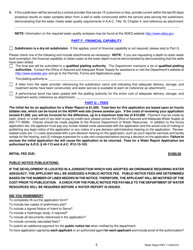 Application for a Water Report - Arizona, Page 6