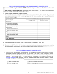 Application for an Analysis of Assured Water Supply - Arizona, Page 5