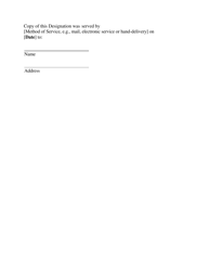 Form 9 Designation of Partial Transcript - Arizona, Page 2