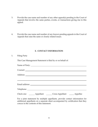 Form 8 Case Management Statement - Arizona, Page 6