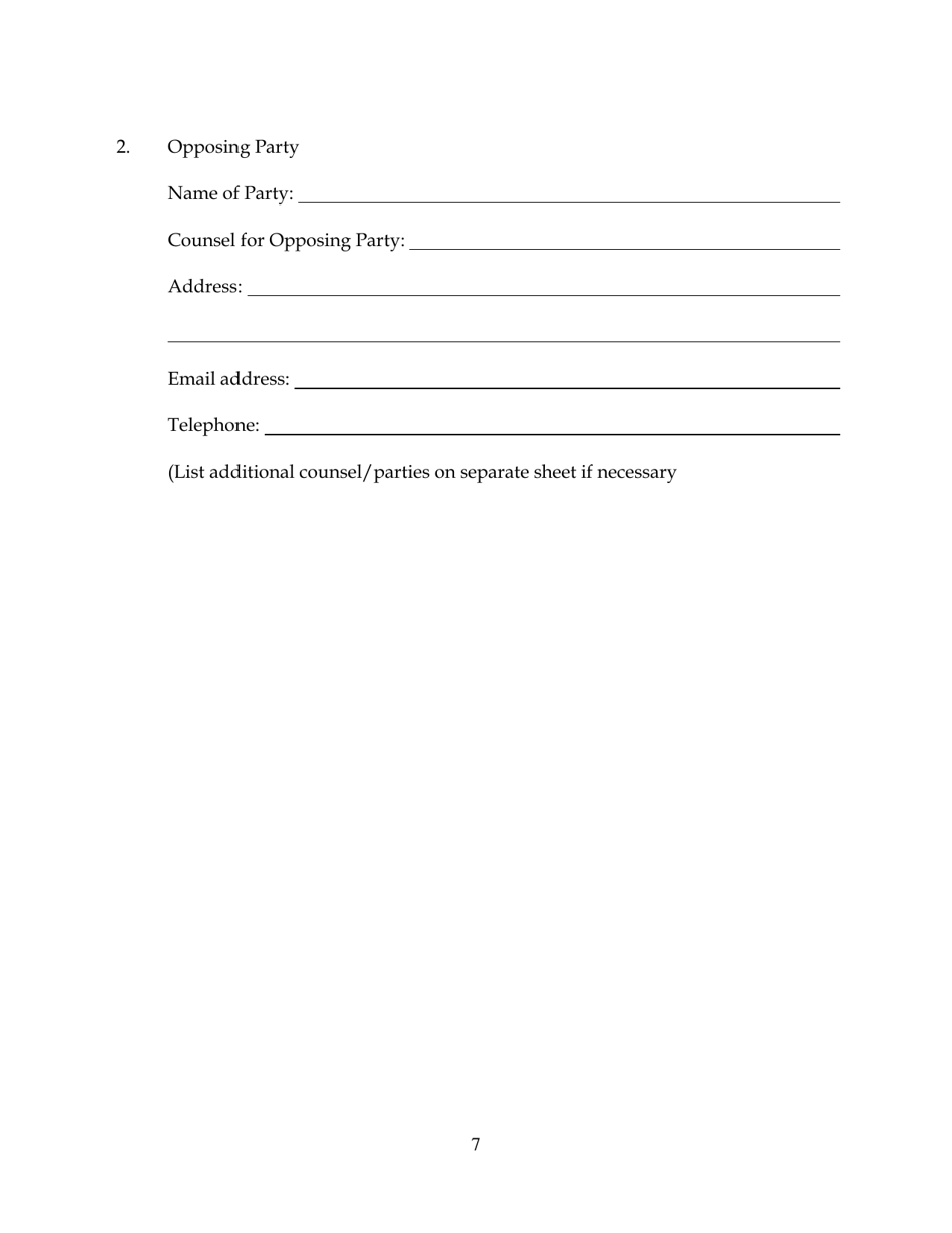 Form 8 Case Management Statement - Arizona, Page 7