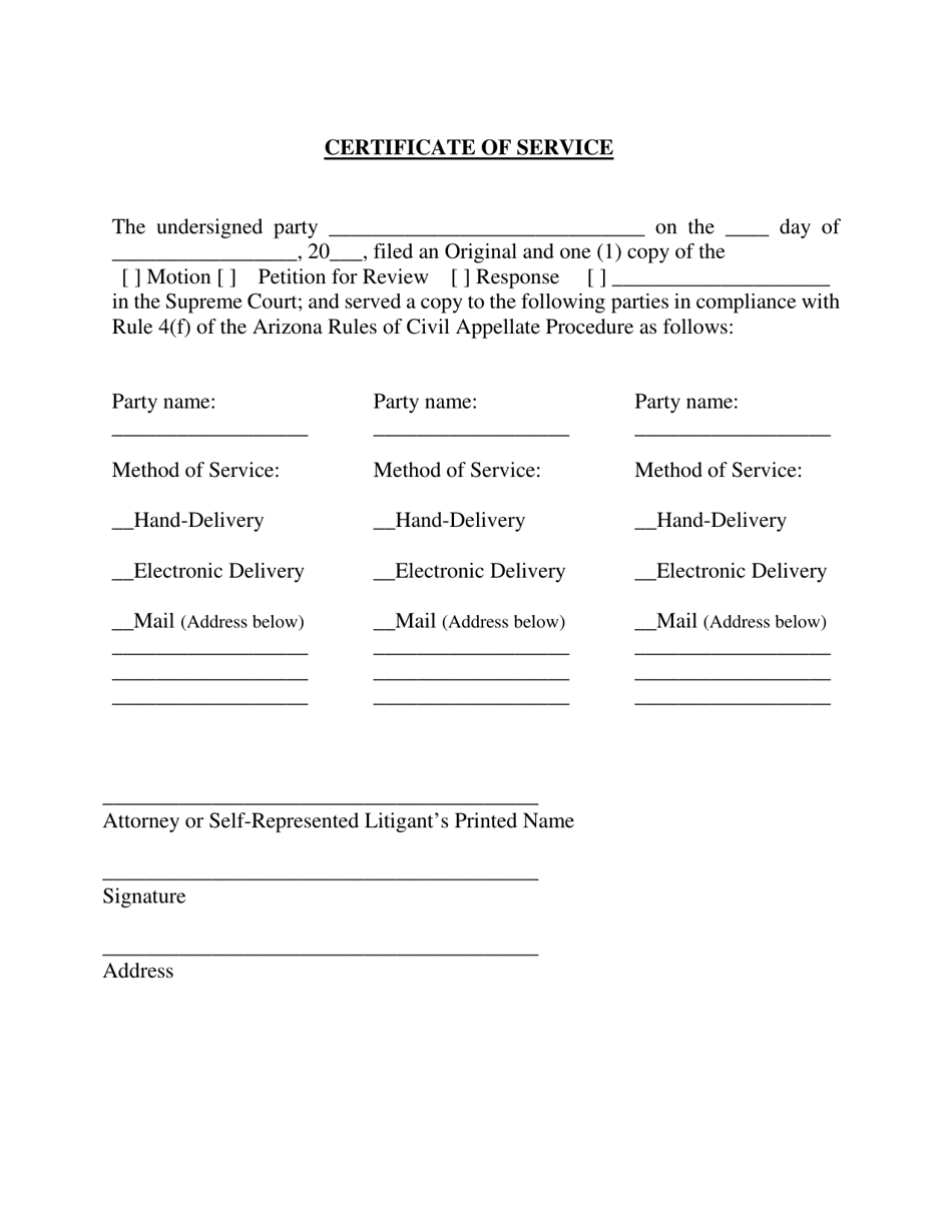 Form 27 Motion for Extension of Time to File Petition for Review / Response to Petition for Review - Arizona, Page 2